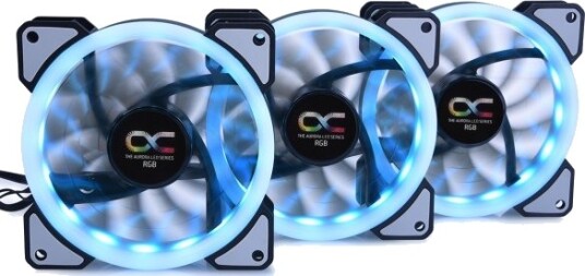 Alphacool Eiszyklon Aurora Lux Digital Rgb Vifte 12cm 1100 Rpm 87.32 M³/T