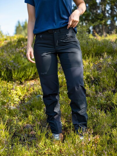 Bergans Vaagaa Softshell Pants Women Sort 38 Bergans Vaagaa Softshell Pants Women Sort 38