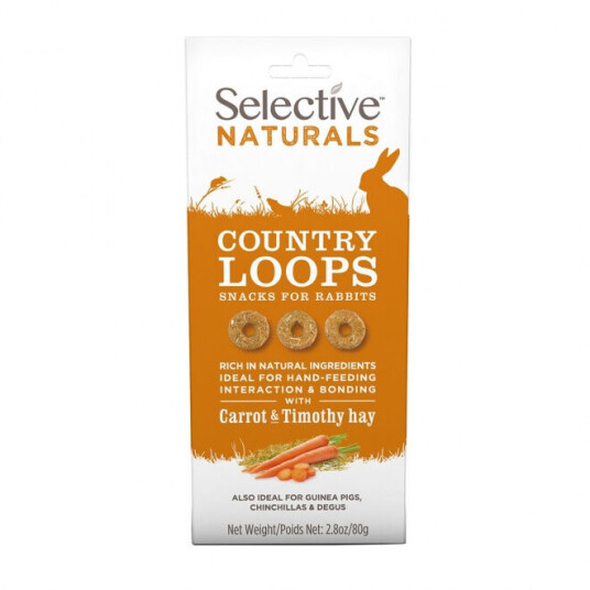 Science Selective Naturals Country Loops 80 G