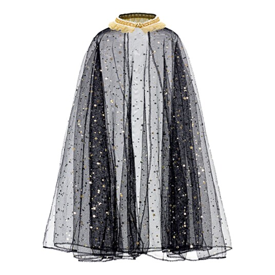 PartyDeco Heksekappe med Stjerner Barn - One size