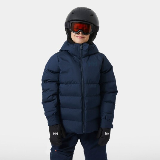 Helly Hansen Kvitfjell Race Puffy Jacket Junior Marineblå 152