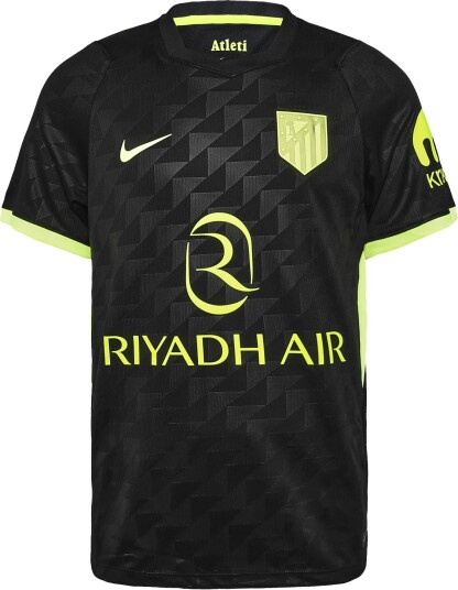 Nike Atletico Madrid Nike Dri Fit Away Jersey 26/27 BLACK/VOLT/VOLT XL Nike Atletico Madrid Nike Dri Fit Away Jersey 26/27 BLACK/VOLT/VOLT XL