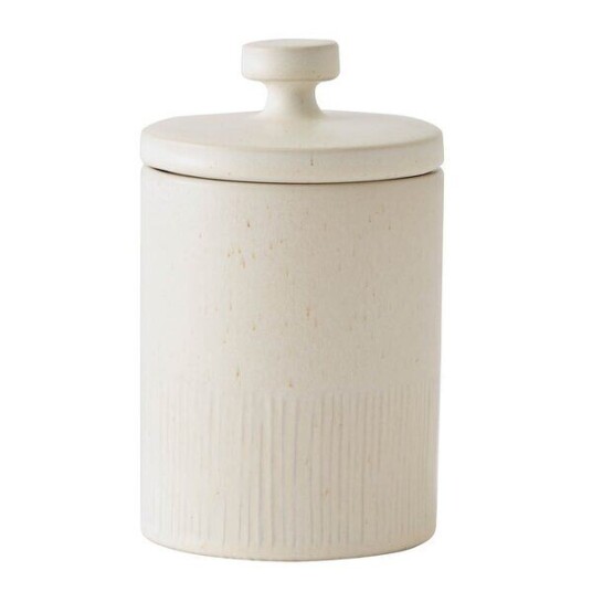 Tell Me More   Palermo oppbevaringskrukke liten 18 cm krem
