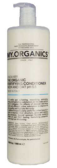 My.Organics The Organic Fortifying Conditioner Neem And Oat 1000 ml