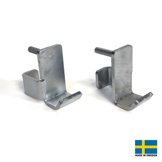 Kraftmark J-Hook vektstangholdere Galvanisert