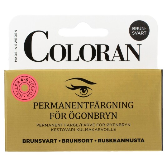Coloran Ögonbrynsfärg Brun Svart Coloran Ögonbrynsfärg Brun Svart