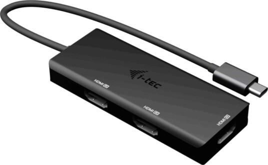 I Tec Dokkingstasjon Usb C / Usb4 / Thunderbolt 3 / Thunderbolt 4 / Thunderbolt 5 3 X Hdmi