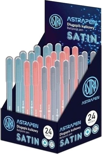 Satin Pen Kulepenn (24 Stk) Astra Satin Pen Kulepenn (24 Stk) Astra