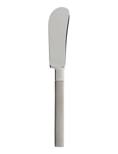 Gense Smørkniv Nobel 17,6 Cm Mat/Blank Stål Silver Gense METAL ONE SIZE