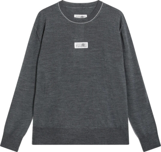 MM6 Maison Margiela Herre Strikkevarer Grå S,