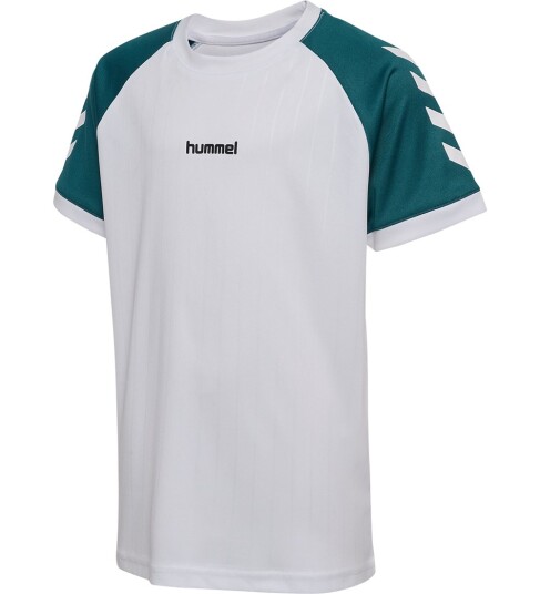 Hummel T skjorte hmlJR Stripe White Hummel 13 14 år 158 164 T skjorte Grønn Hvit Hummel T skjorte hmlJR Stripe White Hummel 13 14 år 158 164 T skjorte Grønn Hvit