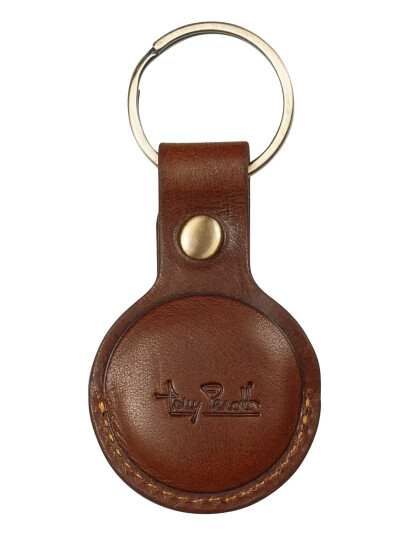 Tony Perotti Key Holder W/ Airtag - Brown - ONE SIZE