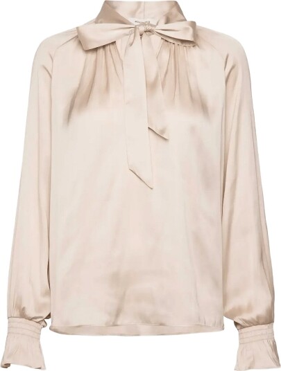 Rosemunde Rwmessina Ls Tie Blouse RAINY DAY 42