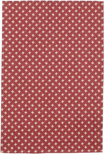 Almedahls Korg kjøkkenhåndkle 47x70 cm Rød