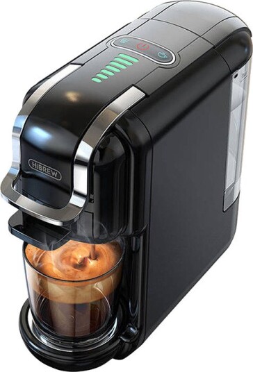 HiBREW H2B-black 5-i-1 kapsel kaffemaskin 1450W (1 kopp) HiBREW H2B-black 5-i-1 kapsel kaffemaskin 1450W (1 kopp)