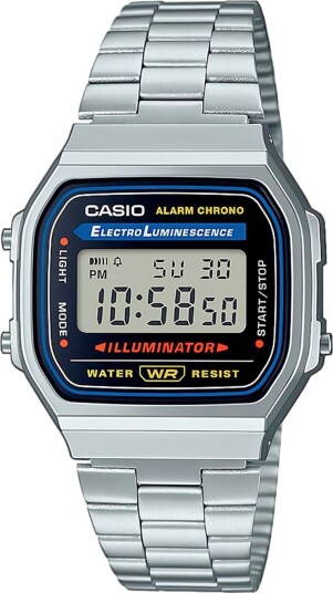 Casio Casio Vintage A168WA-1YES Silver Casio Casio Vintage A168WA-1YES Silver