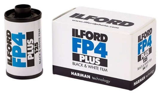 Ilford FP4 Plus 135 24 Svart/hvitt Film ISO 125 Ilford FP4 Plus 135 24 Svart/hvitt Film ISO 125