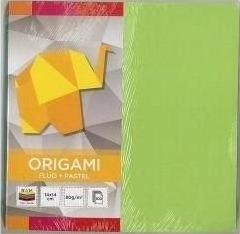 Interdruk Papir Origami 14X14cm Fluo+Pastell |