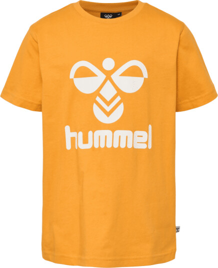 Hummel Kids' hmlTRES T-Shirt Short Sleeve 128, Butterscotch