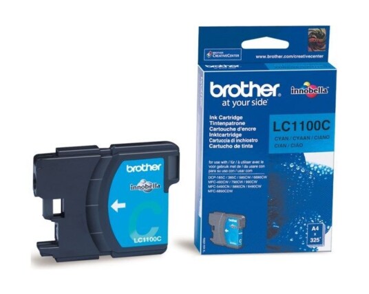 Brother LC1100C Blekkpatron Cyan
