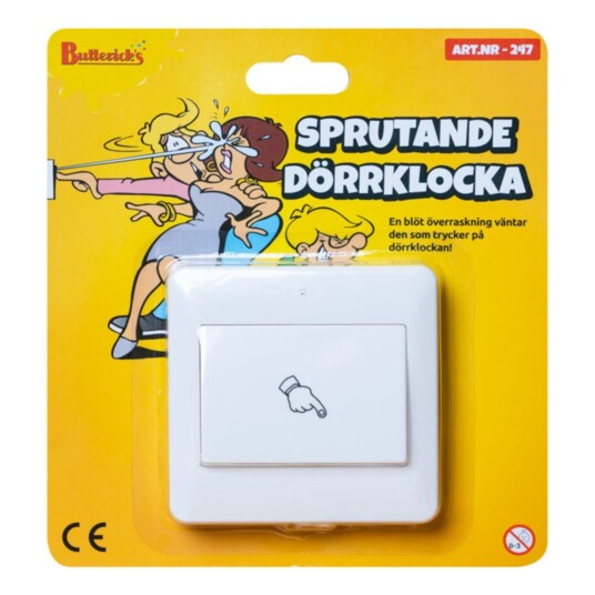 Buttericks Leco AB Sprutende Dørklokke