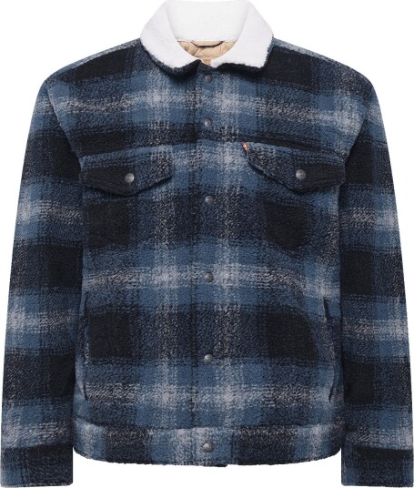 Levi"s® Type 3 Ext Sherpa Trucker Merl   GREYS   XXL