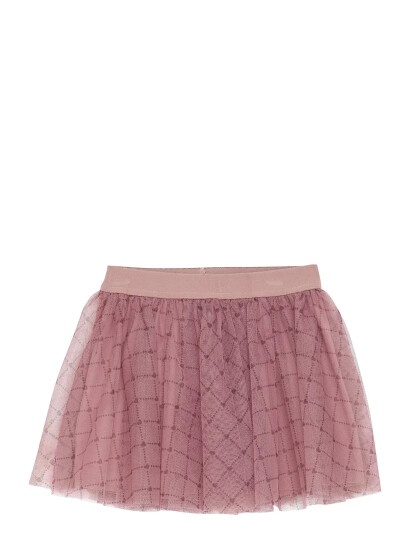 Creamie Skirt Heart Mesh Pink 104 Creamie Skirt Heart Mesh Pink 104