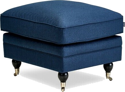 Howard Classic fotskammel indigo Howard Classic fotskammel indigo