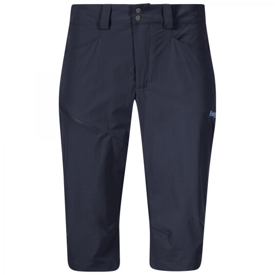 Bergans  Vandre Light Softshell Long Shorts Women Dame 557 Navy Blue 34