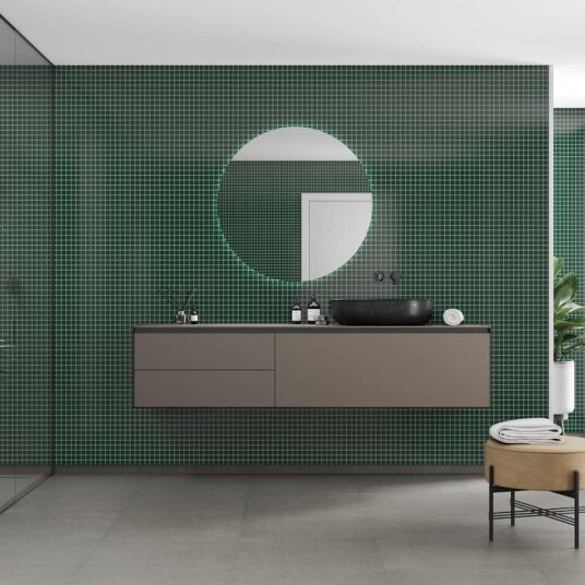 Baderomspanel Fibo 5231 M0303 Bottle Green