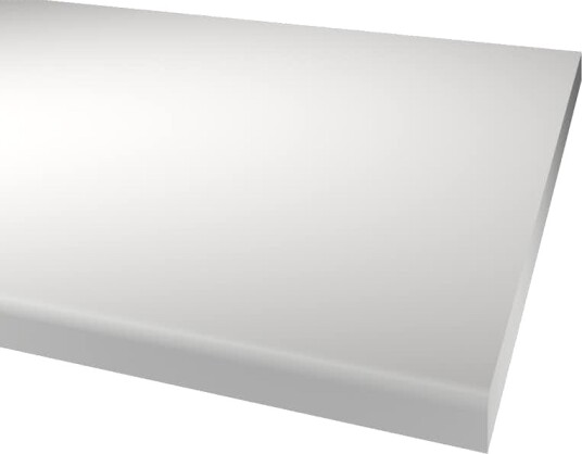 Benkeplate Fibo Laminat 330 Basic White Benkeplate Fibo Laminat 330 Basic White