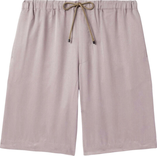 Dries Van Noten Herre Shorts Lilla L,