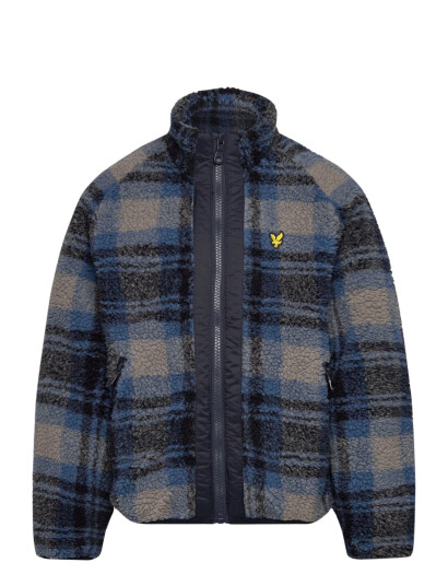 Lyle & Scott Jacquard Sherpa Fleece Multi/patterned 170 176 Lyle & Scott Jacquard Sherpa Fleece Multi/patterned 170 176