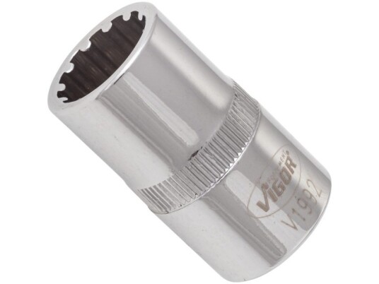 Vigor 1/2" Metrisk Pipenøkkelinnsats 14 mm Hovedverktøy