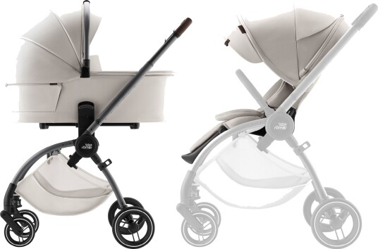 Britax Römer Rio Soft Taupe Komplett Barnevogn