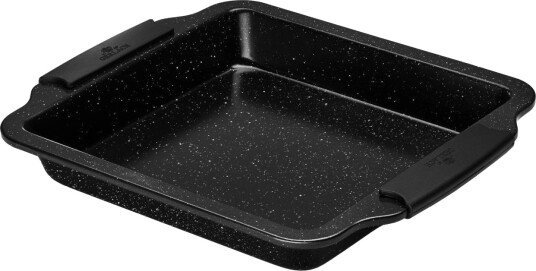 Gerlach Granitex Bakeform Kvadratisk 23 cm med silikonh??ndtak