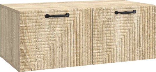 Vegghengt TV skap Sonoma eik 78,5 x 41 x 30 cm Konstruert tre Vegghengt TV skap Sonoma eik 78,5 x 41 x 30 cm Konstruert tre