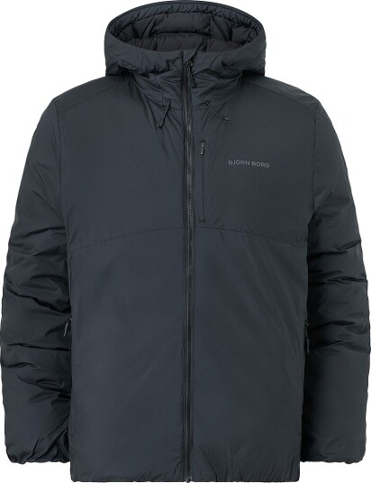 Björn Borg Jakke Borg Liner Hood Jacket Svart Björn Borg Jakke Borg Liner Hood Jacket Svart