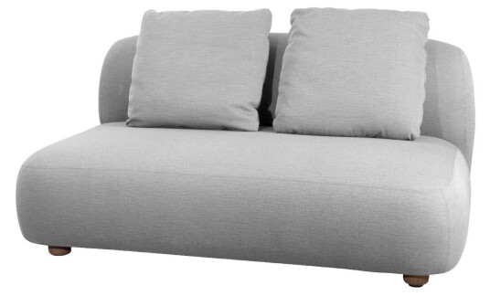 Cane-line Capture 2-seters sofa Light grey Grå Cane-line Capture 2-seters sofa Light grey Grå