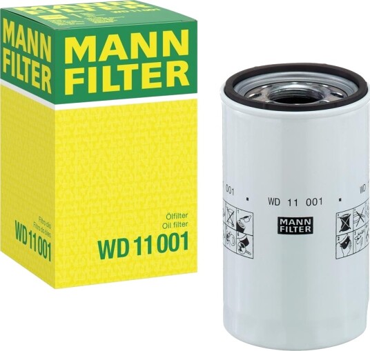 MANN-FILTER WD 11 001 Filter, arbeidshydraulikk