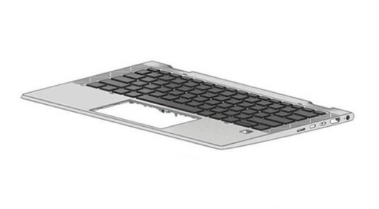 HP SPS-TOPCOVER W/KB CP BL BG
