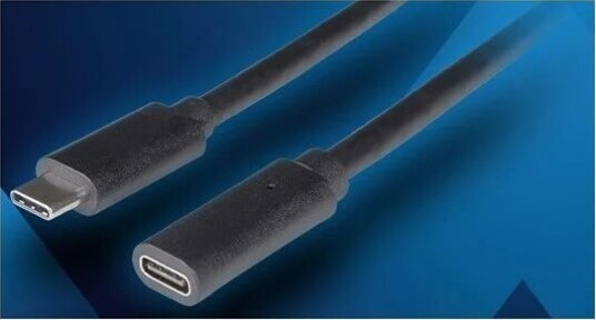 Lanberg USB C USB C 50cm CA USBE 20CC 0005 BK