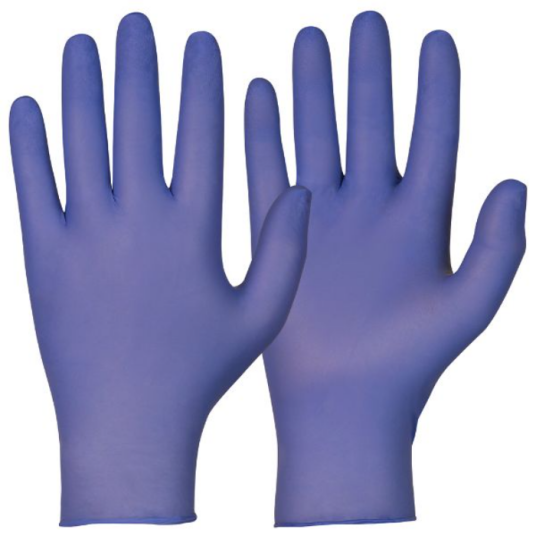 Granberg Magic Touch Soft Nitrile Engangshansker, Indigo Blue, 100x10 stk., SGR-114-621 M