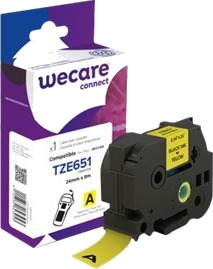 Wecare Connect Gul Rull 2,4 Cm X 8 M 1 KassettEr Merketape For Brother Pt D600 P Touch Pt 1010 18 3600 D450 D800 E500 E550 H101 H500 P750 P900 Wecare Connect Gul Rull 2,4 Cm X 8 M 1 KassettEr Merketape For Brother Pt D600 P Touch Pt 1010 18 3600 D450 D800 E500 E550 H101 H500 P750 P900