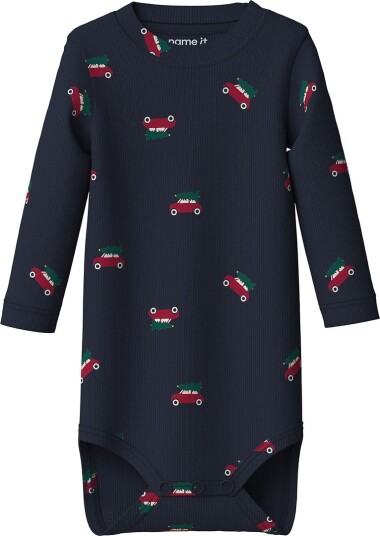 Name It Body I/e Rib Nbmjul Navy Blazer/Cars Name It 50 Langermet Body Marineblå