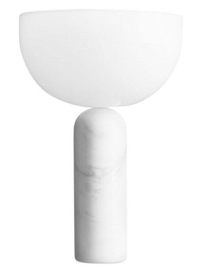 NEW WORKS Kizu Bordlampe Hvit Marmor Stor NEW WORKS Kizu Bordlampe Hvit Marmor Stor