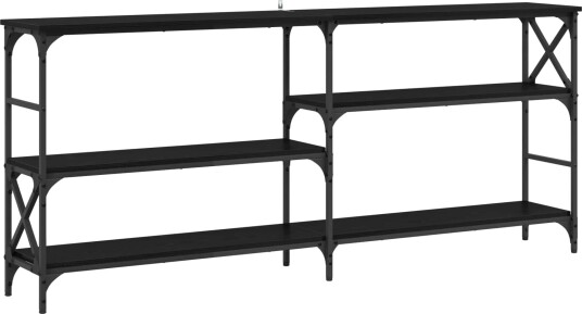vidaXL Konsollbord metall PB