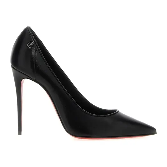 Christian Louboutin Dame Sko Svart 37 1/2 EU,