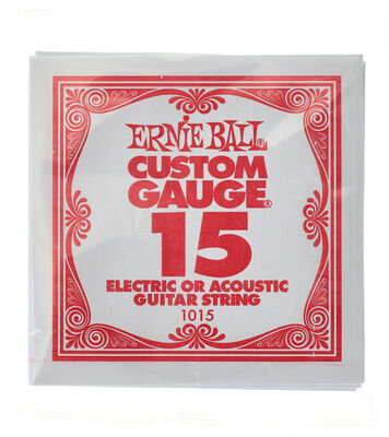 Ernie Ball 015 Single String Slinky Set Ernie Ball 015 Single String Slinky Set
