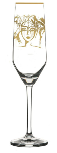 Carolina Gynning Gold Edition Slice of Life champagneglass 30 cl